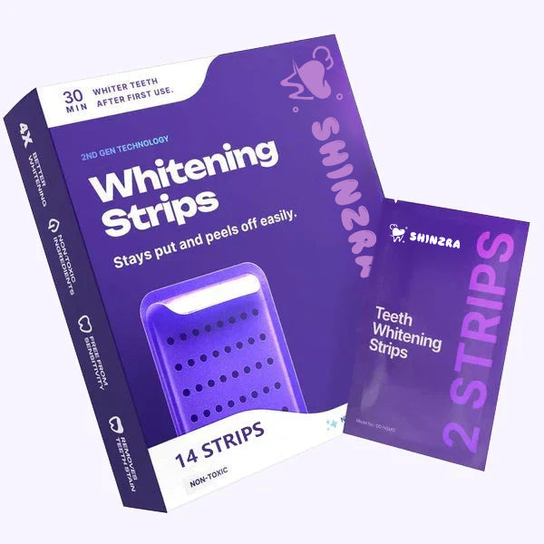Shinzra Purple Teeth Whitening Strips