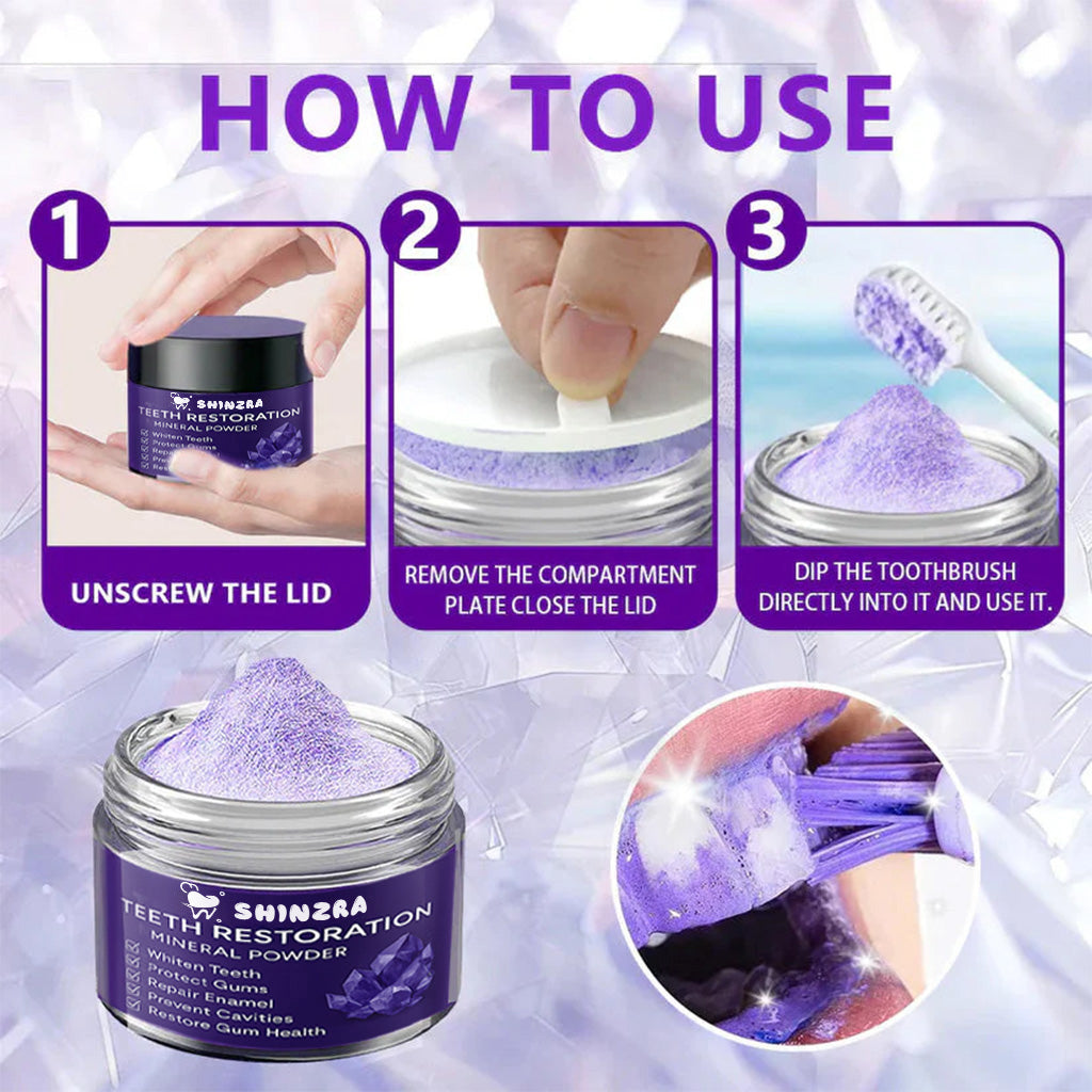 Shinzra Teeth Restoration Mineral Powder — Total Oral Restoration