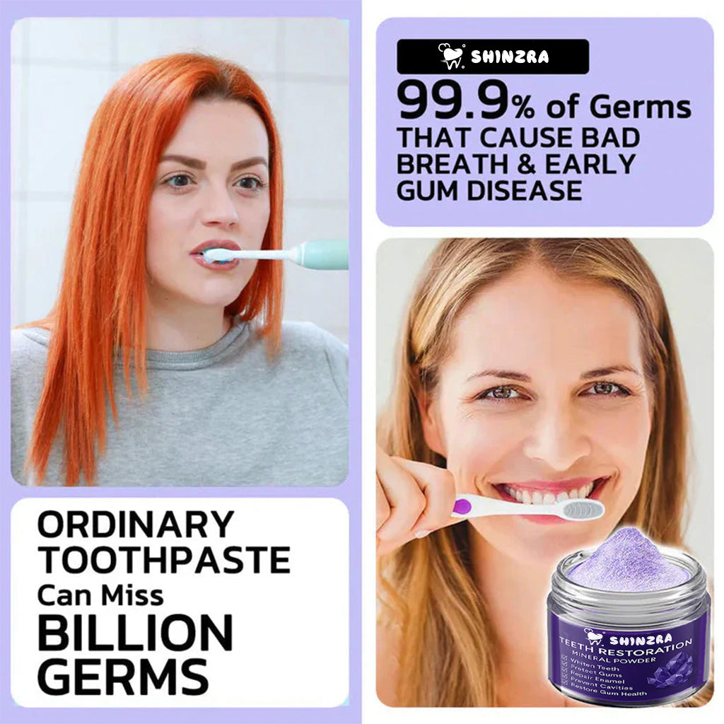 Shinzra Teeth Restoration Mineral Powder — Total Oral Restoration