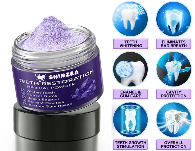 Shinzra Teeth Restoration Mineral Powder — Total Oral Restoration