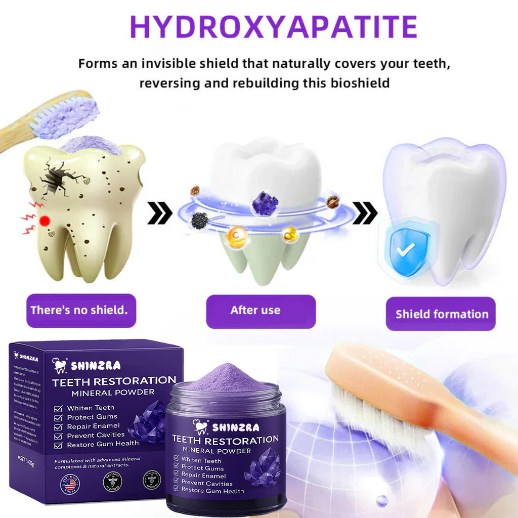 Shinzra Teeth Restoration Mineral Powder — Total Oral Restoration