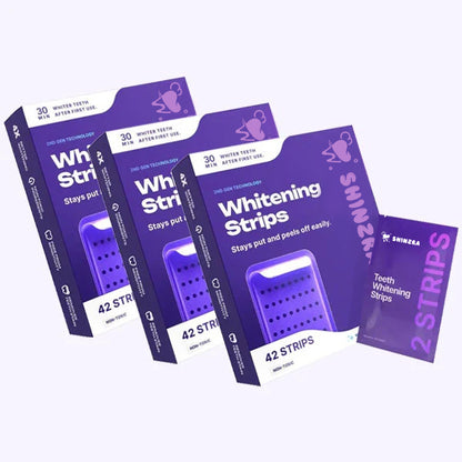 Shinzra Purple  Teeth Whitening Strips