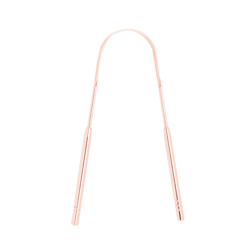 Shinzra rose gold tongue scraper