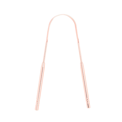 Shinzra rose gold tongue scraper