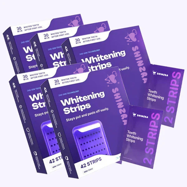 Shinzra Purple  Teeth Whitening Strips
