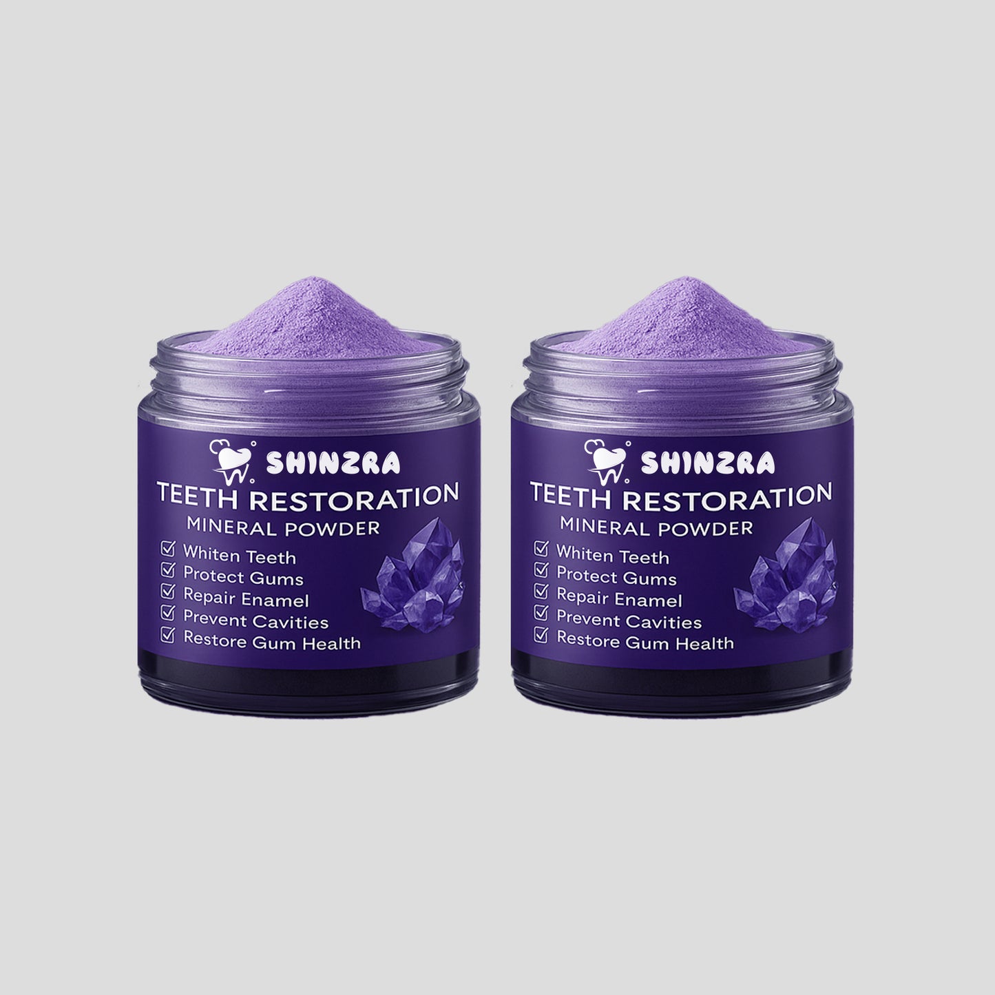 Shinzra Teeth Restoration Mineral Powder — Total Oral Restoration
