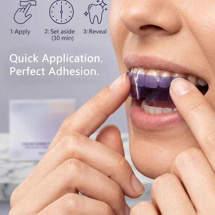 Shinzra Purple  Teeth Whitening Strips