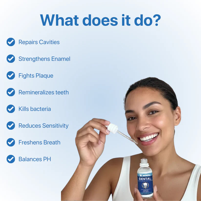 Shinzra Fluoride-Free Hydroxyapatite Tooth Armor Essence & Enamel Repair